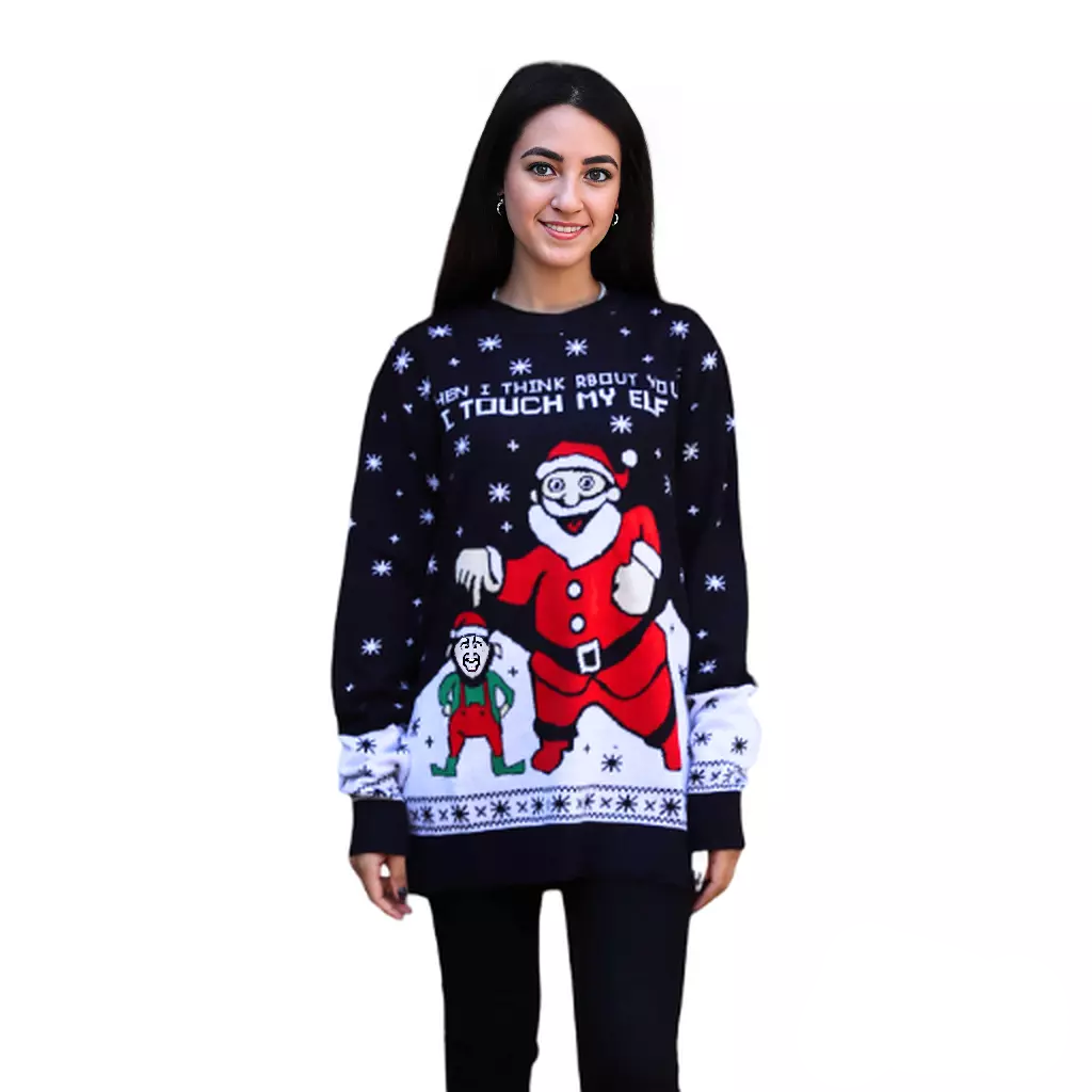 Touch My Elf Sweater