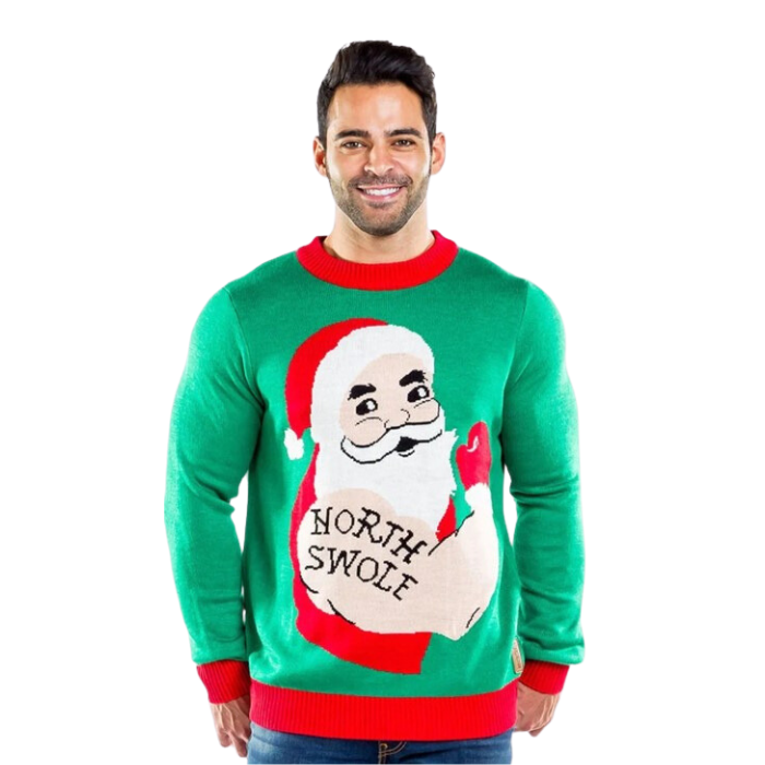 North swole christmas sales sweater