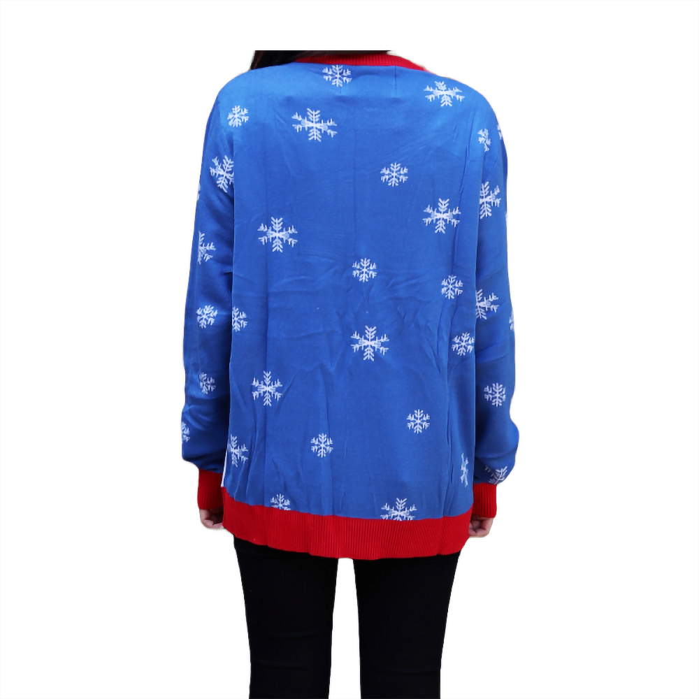 Santa Peeing On Melting Snowman Sweater