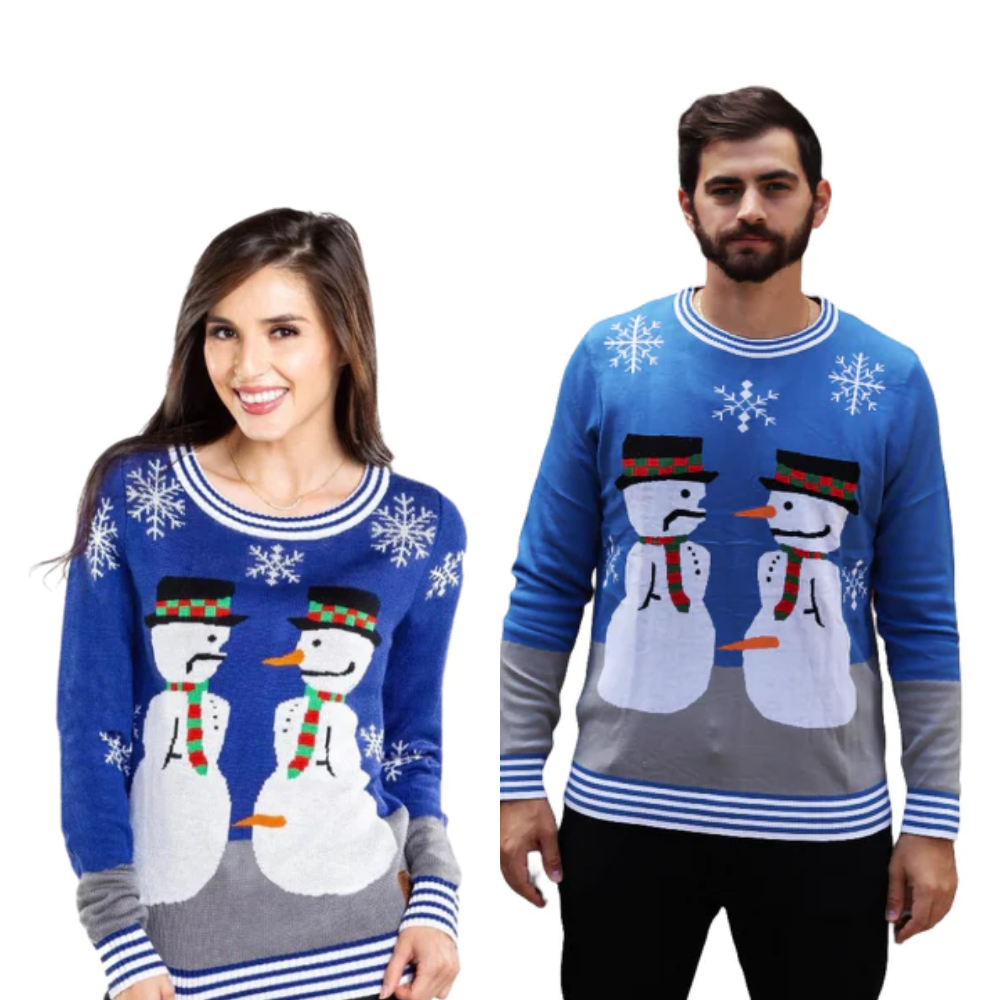Christmas sweater snowman best sale carrot