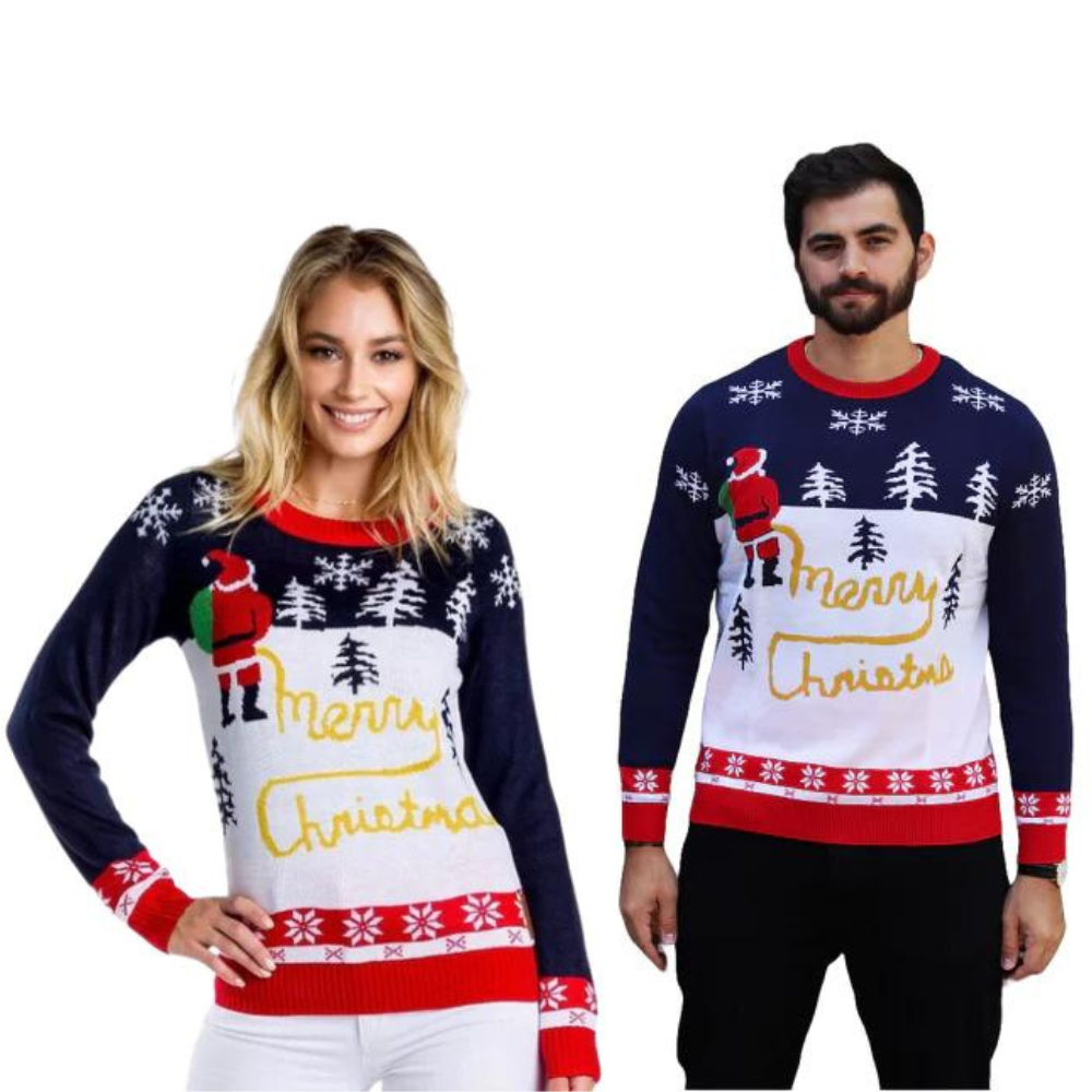 Couple 2025 christmas sweaters