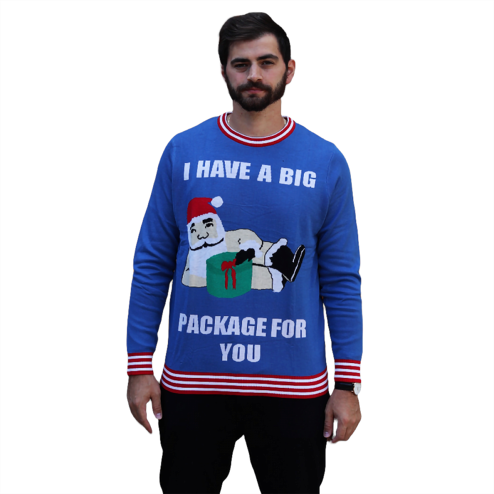 Big mens ugly hot sale christmas sweaters