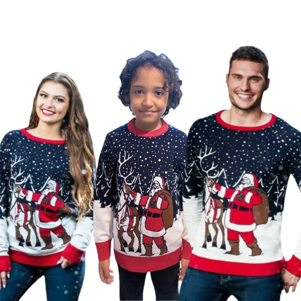 Family Bundle - Santa & Reinder Sweater
